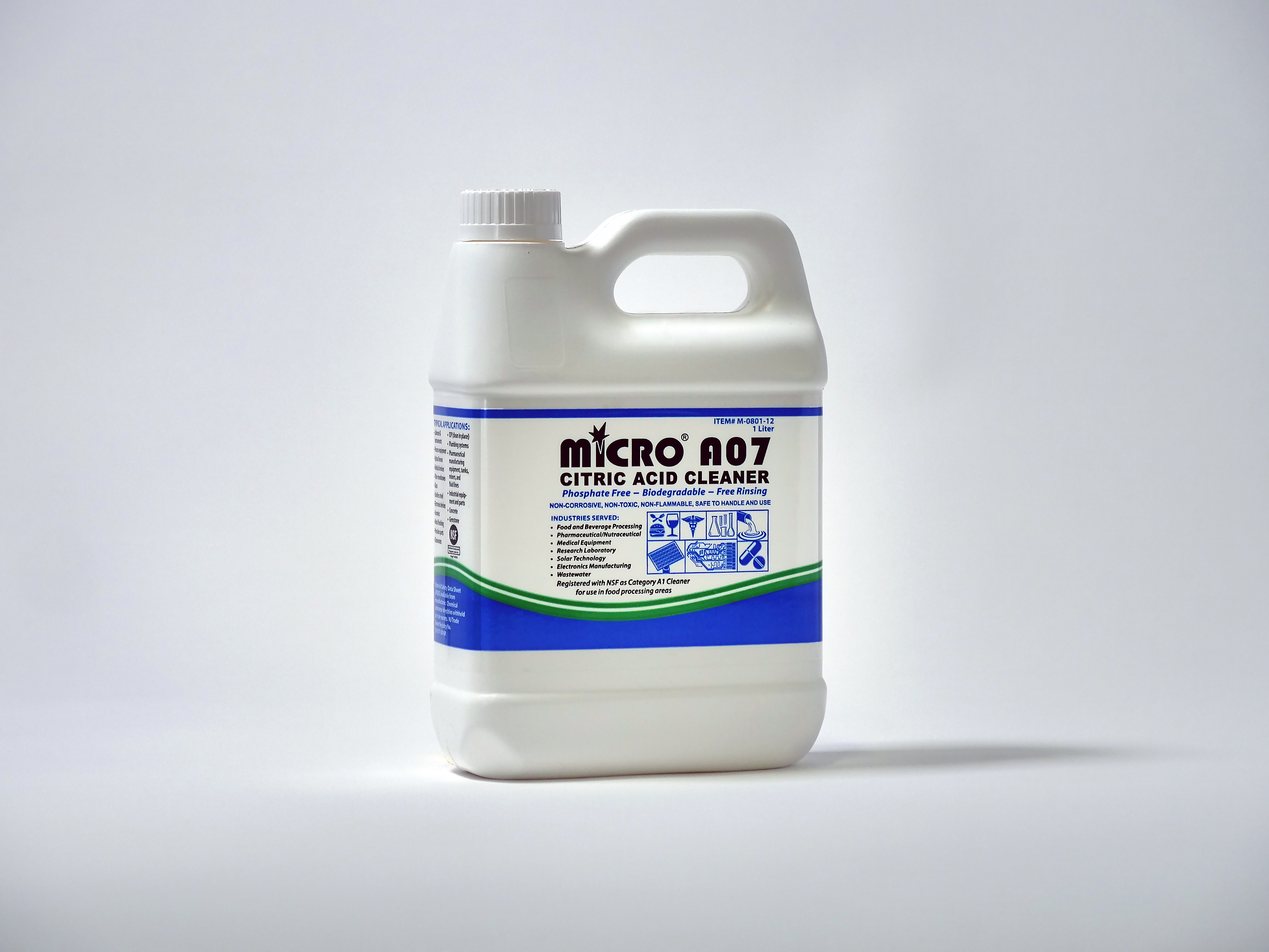 生物分解性・酸性クリーナー　MICRO A07（マイクロ A 07）